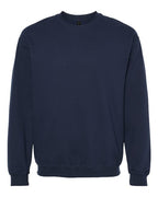 Gildan SF000, Unisex Softstyle Midweight Crewneck Sweatshirt, Navy