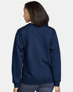 Gildan 9351, Sf000 Unisex Softstyle Midweight Crewneck Sweatshirt, Navy