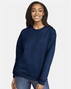 Gildan 9351, Sf000 Unisex Softstyle Midweight Crewneck Sweatshirt, Navy