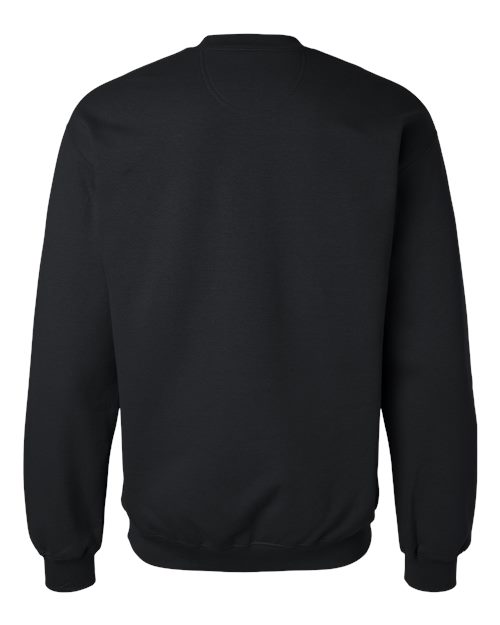 Gildan SF000, Unisex Softstyle Midweight Crewneck Sweatshirt, Black