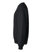 Gildan SF000, Unisex Softstyle Midweight Crewneck Sweatshirt, Black