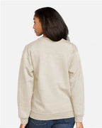 Gildan 9351, Sf000 Unisex Softstyle Midweight Crewneck Sweatshirt, Sand