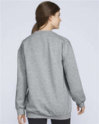 Gildan SF000, Unisex Softstyle Midweight Crewneck Sweatshirt, Sport Grey