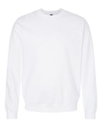 Gildan 9351, Sf000 Unisex Softstyle Midweight Crewneck Sweatshirt, White