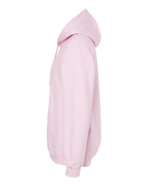 Gildan 9352, Sf500 Unisex Softstyle Midweight Hooded Sweatshirt, Light Pink