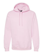 Gildan 9352, Sf500 Unisex Softstyle Midweight Hooded Sweatshirt, Light Pink