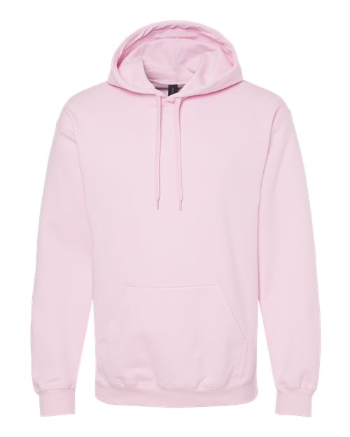 Gildan 9352, Sf500 Unisex Softstyle Midweight Hooded Sweatshirt, Light Pink