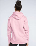 Gildan SF500, Unisex Softstyle Midweight Hooded Sweatshirt, Light Pink