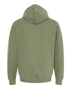 Gildan SF500, Unisex Softstyle Midweight Hooded Sweatshirt, Military Green