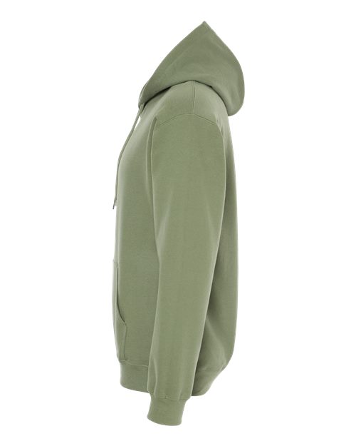 Gildan 9352, Sf500 Unisex Softstyle Midweight Hooded Sweatshirt, Military Green
