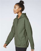 Gildan 9352, Sf500 Unisex Softstyle Midweight Hooded Sweatshirt, Military Green