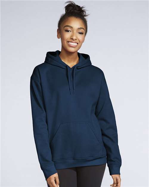 Gildan 9352, Sf500 Unisex Softstyle Midweight Hooded Sweatshirt, Navy