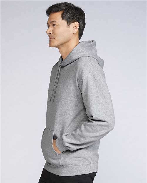 Gildan SF500, Unisex Softstyle Midweight Hooded Sweatshirt, Sport Grey