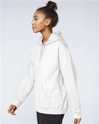 Gildan SF500, Unisex Softstyle Midweight Hooded Sweatshirt, White