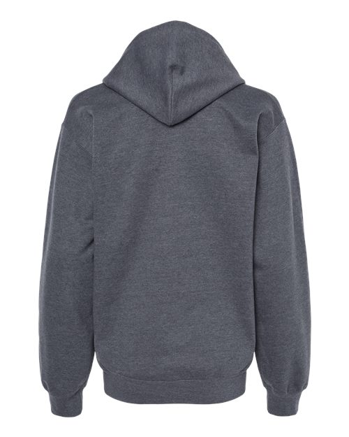Gildan SF500, Unisex Softstyle Midweight Hooded Sweatshirt, Dark Heather