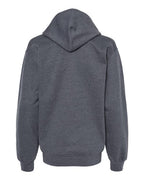 Gildan SF500, Unisex Softstyle Midweight Hooded Sweatshirt, Dark Heather