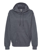 Gildan 9352, Sf500 Unisex Softstyle Midweight Hooded Sweatshirt, Dark Heather
