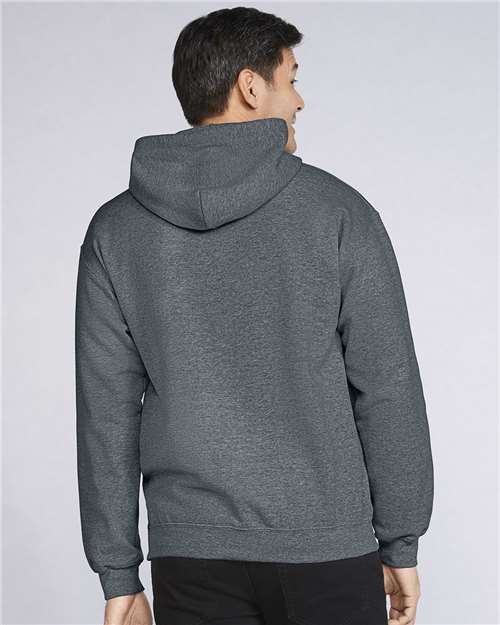 Gildan 9352, Sf500 Unisex Softstyle Midweight Hooded Sweatshirt, Dark Heather