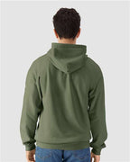 Gildan 9353, Sf600 Unisex Softstyle Midweight Full-zip Hooded Sweatshirt, Military Green