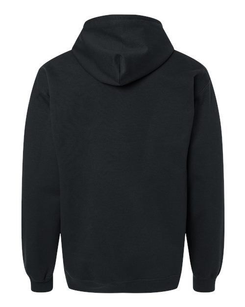 Gildan 9353, Sf600 Unisex Softstyle Midweight Full-zip Hooded Sweatshirt, Black