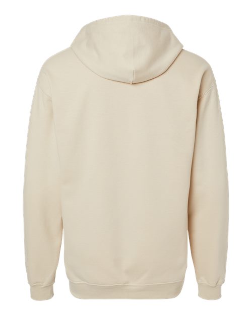 Gildan 9353, Sf600 Unisex Softstyle Midweight Full-zip Hooded Sweatshirt, Sand