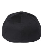 Flexfit 6277Y, 9359 Youth Cotton Blend Cap, Black