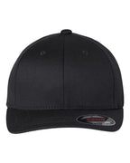 Flexfit 6277Y, 9359 Youth Cotton Blend Cap, Black