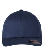 Flexfit 6277Y, 9359 Youth Cotton Blend Cap, Navy