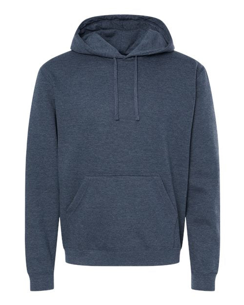 M&O 3320, Unisex Pullover Hoodie, Heather Navy
