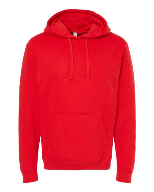 M&O 3320, Unisex Pullover Hoodie, Red