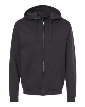 M&O 3331 Unisex Zipper Fleece Hoodie