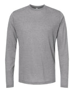 M&O 3520, Poly-blend Long Sleeve T-shirt, Heather Grey