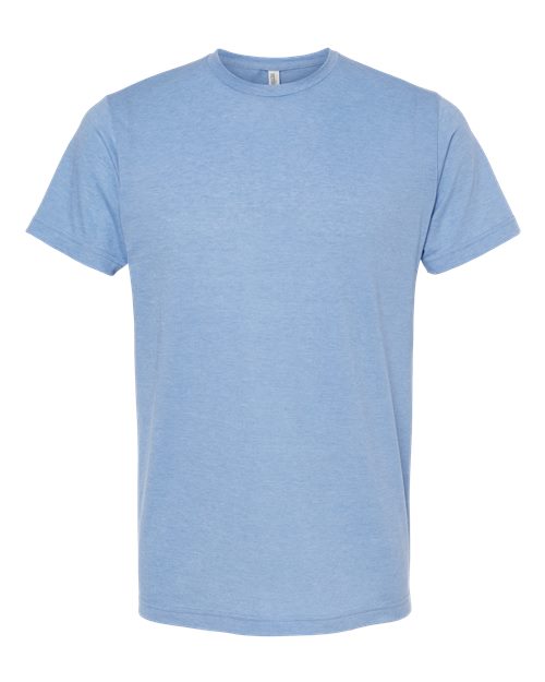 M&O 3541, Deluxe Blend T-shirt, Heather Blue