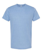 M&O 3541, Deluxe Blend T-shirt, Heather Blue