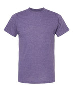 M&O 3541, Deluxe Blend T-shirt, Heather Purple
