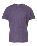 M&O 3544, Youth Deluxe Blend T-shirt, Heather Purple