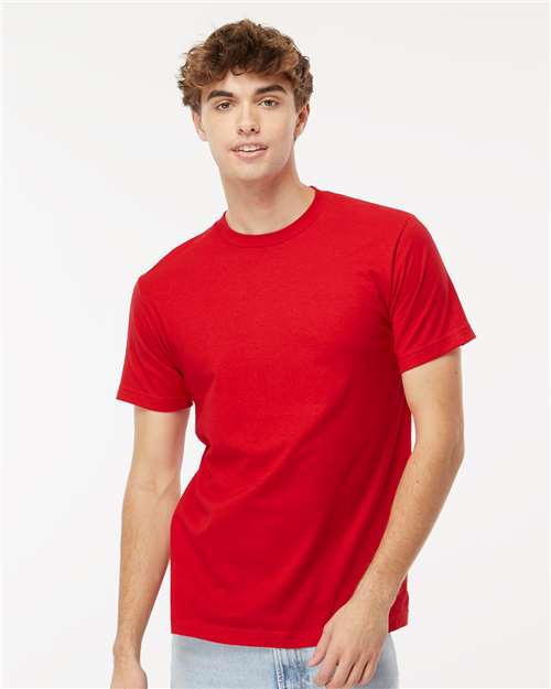 M&O 4502, Fine Jersey T-shirt, Fine Red