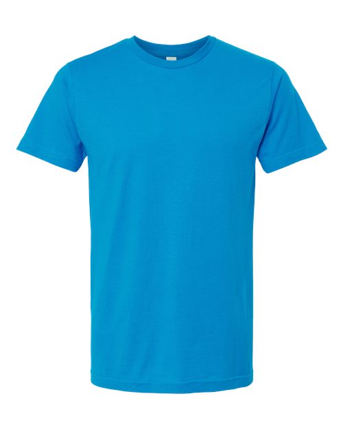 M&O 4502, Fine Jersey T-shirt, Fine Turquoise