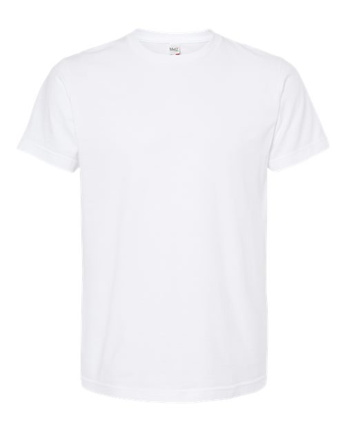 M&O 4502, Fine Jersey T-shirt, Fine White