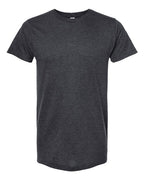 M&O 4502, Fine Jersey T-shirt, Heather Charcoal