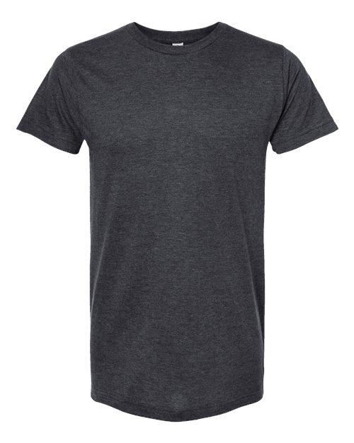 M&O 4502, Fine Jersey T-shirt, Heather Charcoal