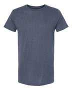 M&O 4502, Fine Jersey T-shirt, Heather Navy