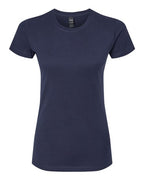 M&O 4513, Women's Fine Jersey T-shirt, Fine Navy