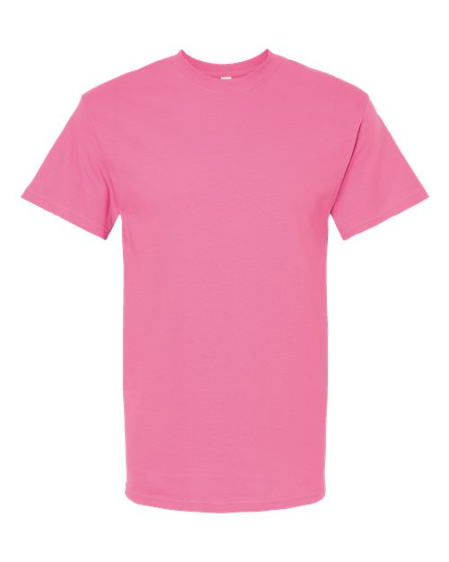 M&O 4800, Men's Gold Soft Touch T-shirt, Azalea
