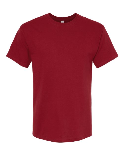 M&O 4800, Men's Gold Soft Touch T-shirt, Cardinal Red