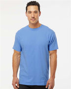 M&O 4800, Men's Gold Soft Touch T-shirt, Carolina Blue