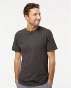 M&O 4800, Men's Gold Soft Touch T-shirt, Charcoal