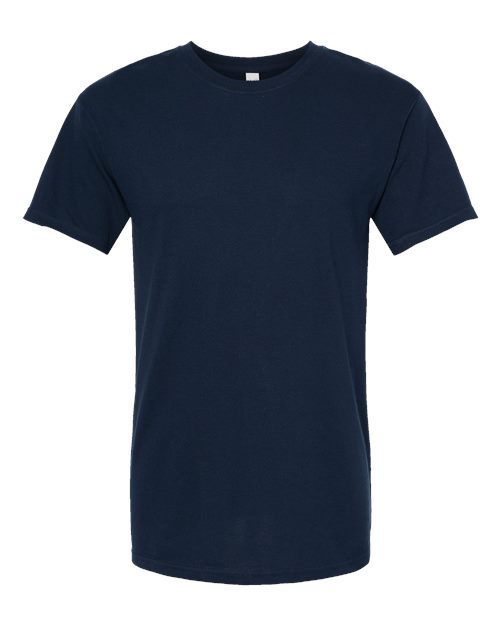 M&O 4800, Men's Gold Soft Touch T-shirt, Deep Navy