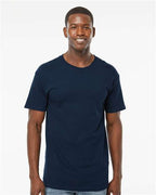 M&O 4800, Men's Gold Soft Touch T-shirt, Deep Navy