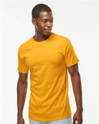 M&O 4800, Men's Gold Soft Touch T-shirt, Gold